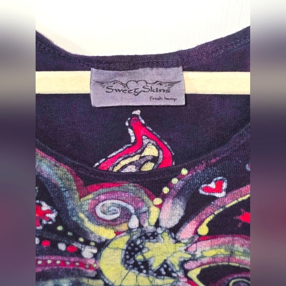 Batik dress sweet skins, handmade, Small - Picture 2 of 8